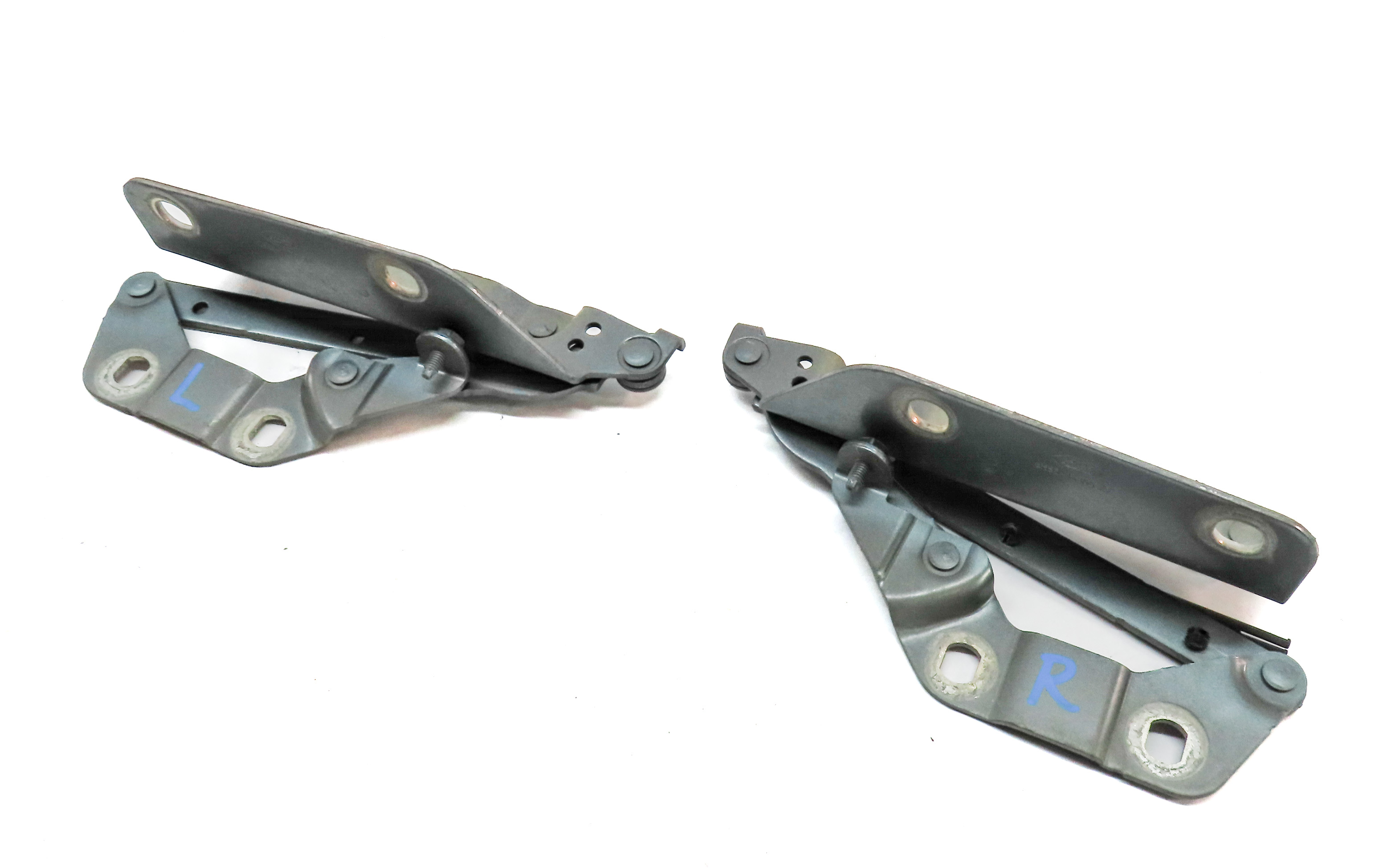 2008-2019 LAND ROVER LR2 RANGE ROVER EVOQUE (L538) HOOD HINGE SET-2 (Grey) — exact item pictured